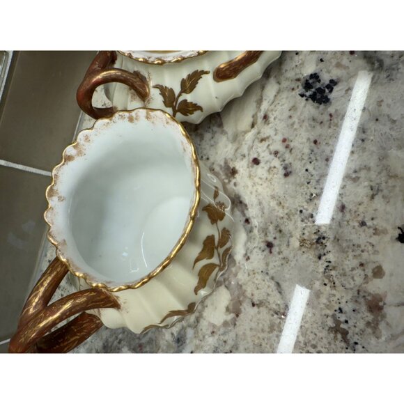 Antique Haviland Co. Limoges France Depose Creamer Sugar Bowl Porcelain Read - Picture 15 of 16